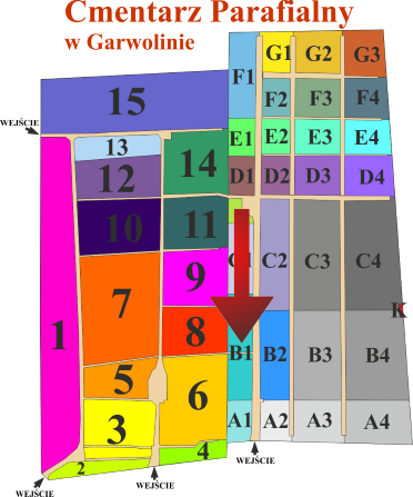 Brak mapy sektorowej