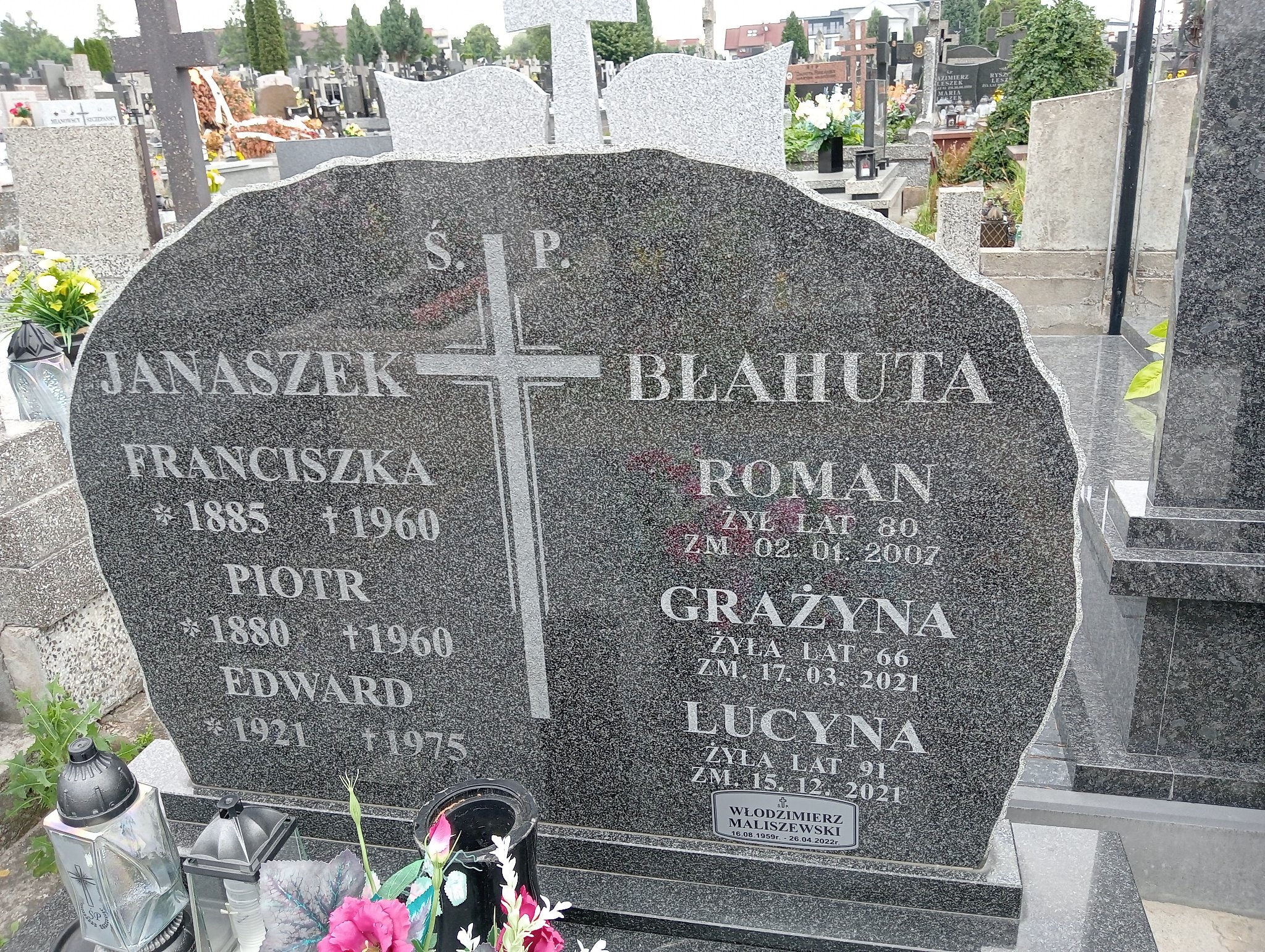 Lucyna Błahuta 1930 Garwolin - Grobonet - Wyszukiwarka osób pochowanych