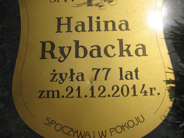 Stanisław Rybacki 1933 Garwolin - Grobonet - Wyszukiwarka osób pochowanych