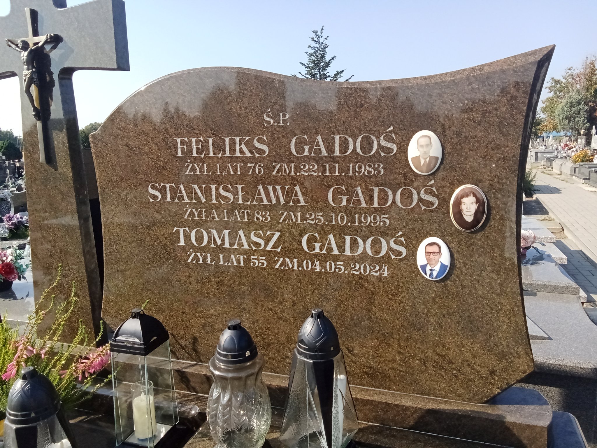 Tomasz Gadoś 1969 Garwolin - Grobonet - Wyszukiwarka osób pochowanych