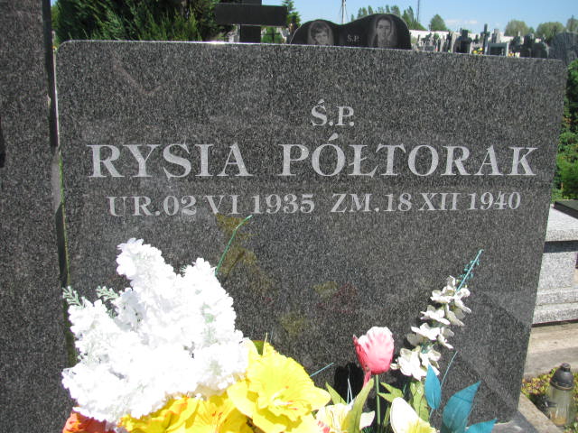 Ryszarda Półtorak 1935 Garwolin - Grobonet - Wyszukiwarka osób pochowanych