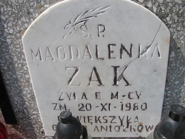 Magdalena Żak Garwolin - Grobonet - Wyszukiwarka osób pochowanych