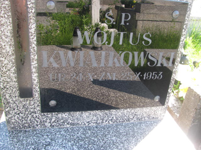 Grób Wojciech Kwiatkowski