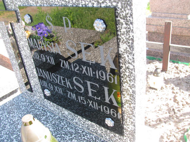 Janusz Sęk 1961 Garwolin - Grobonet - Wyszukiwarka osób pochowanych
