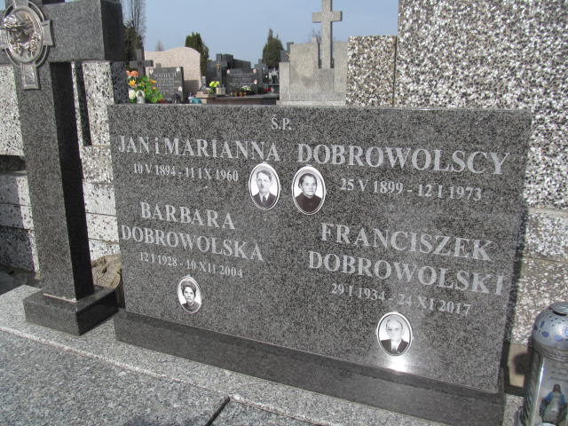 Franciszek Dobrowolski 1934 Garwolin - Grobonet - Wyszukiwarka osób pochowanych