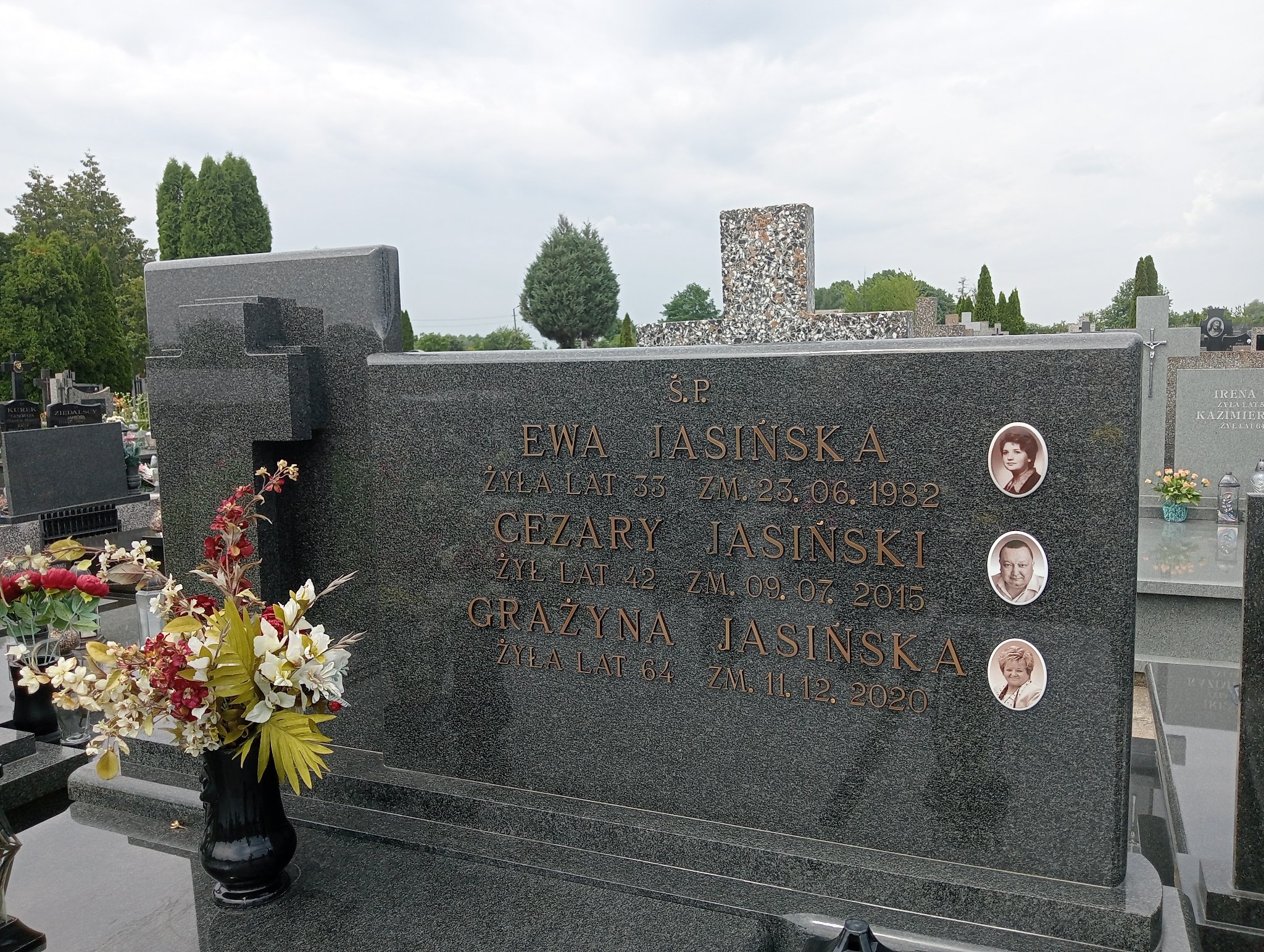 Ewa Jasińska Garwolin - Grobonet - Wyszukiwarka osób pochowanych