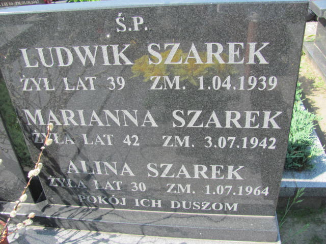 Ludwik Szarek Garwolin - Grobonet - Wyszukiwarka osób pochowanych