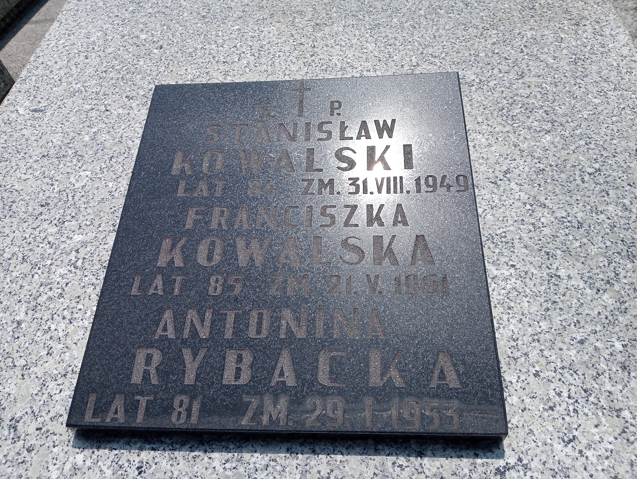 Antonina Rybacka Garwolin - Grobonet - Wyszukiwarka osób pochowanych