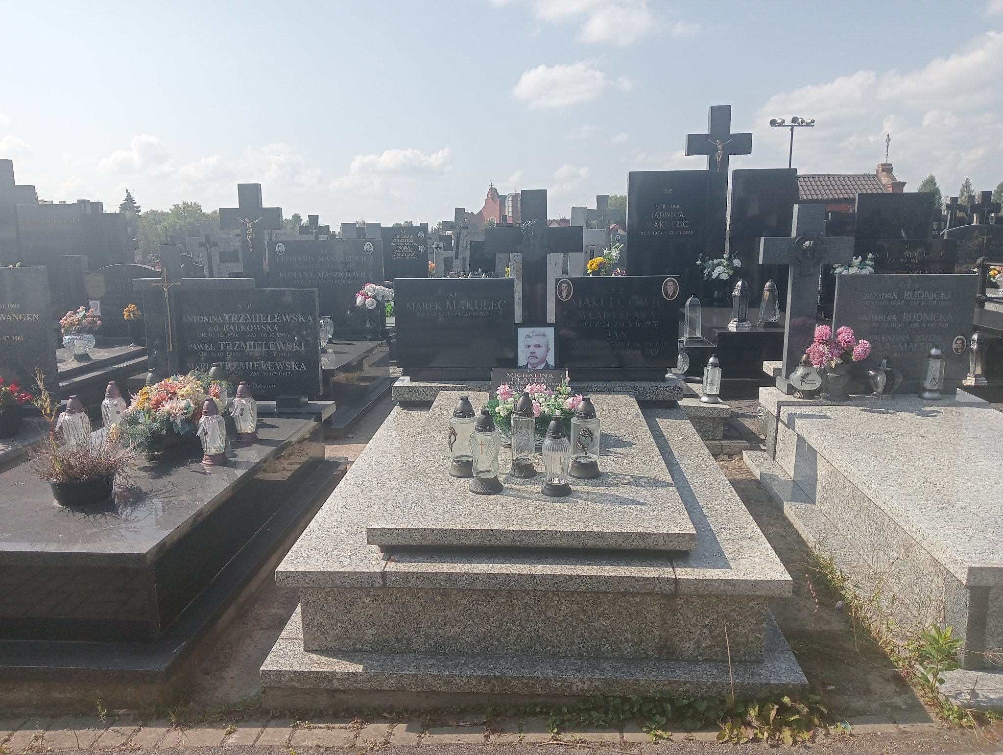 Grób Władysława Makulec