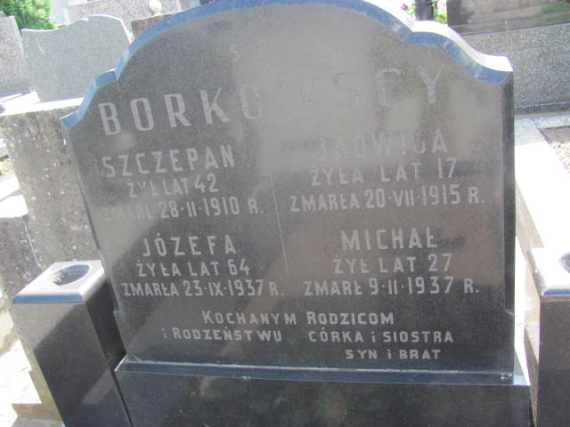 Szczepan Borkowski Garwolin - Grobonet - Wyszukiwarka osób pochowanych