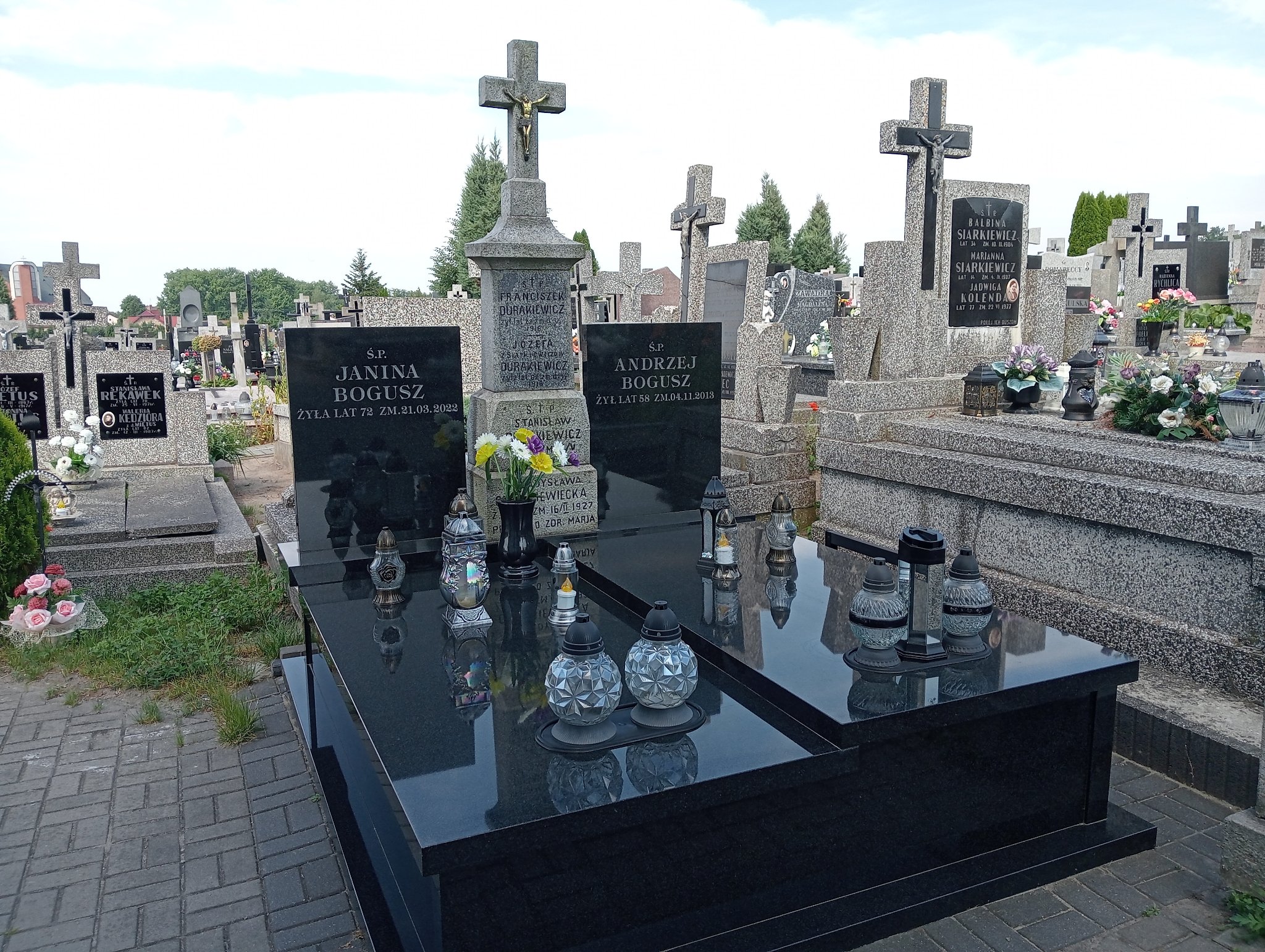 Grób Janina Bogusz