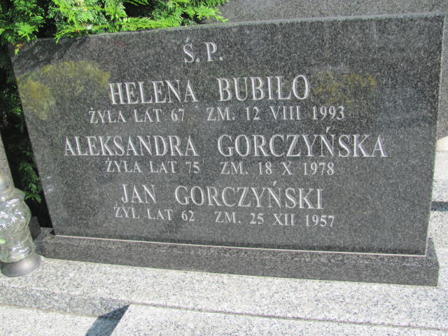 Aleksandra Gorczyńska Garwolin - Grobonet - Wyszukiwarka osób pochowanych