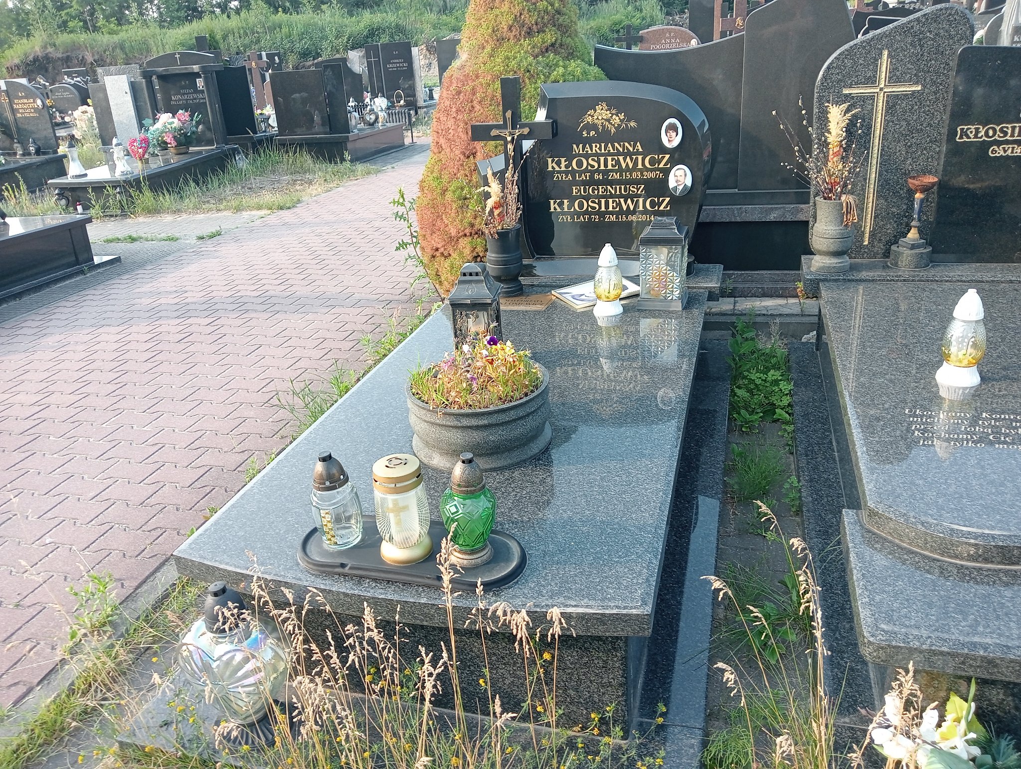 Grób Aleksandra Obłoza