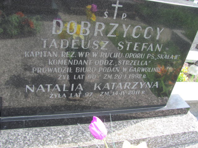 Tadeusz Stefan Dobrzycki Garwolin - Grobonet - Wyszukiwarka osób pochowanych