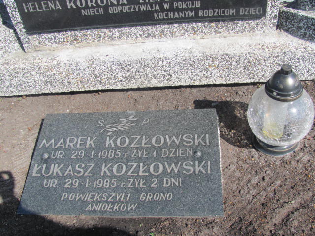 Marek Kozłowski 1985 Garwolin - Grobonet - Wyszukiwarka osób pochowanych