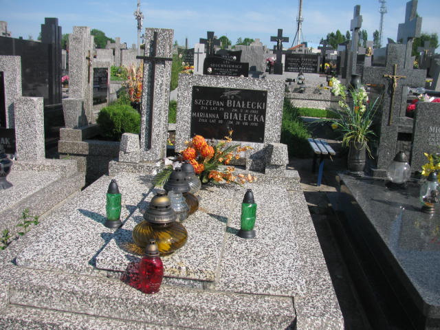 Grób Marianna Białecka