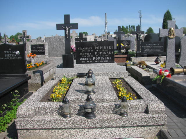 Grób Stanisław Popiński