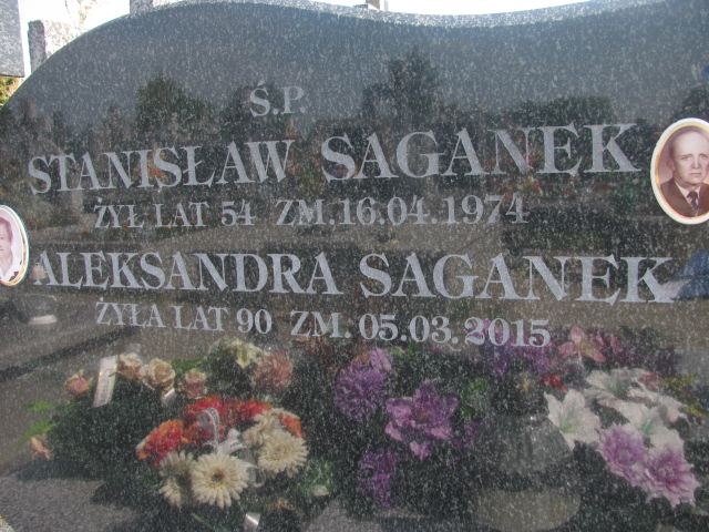Aleksandra Saganek Garwolin - Grobonet - Wyszukiwarka osób pochowanych