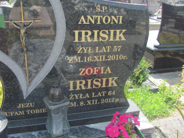 Antoni Irisik Garwolin - Grobonet - Wyszukiwarka osób pochowanych