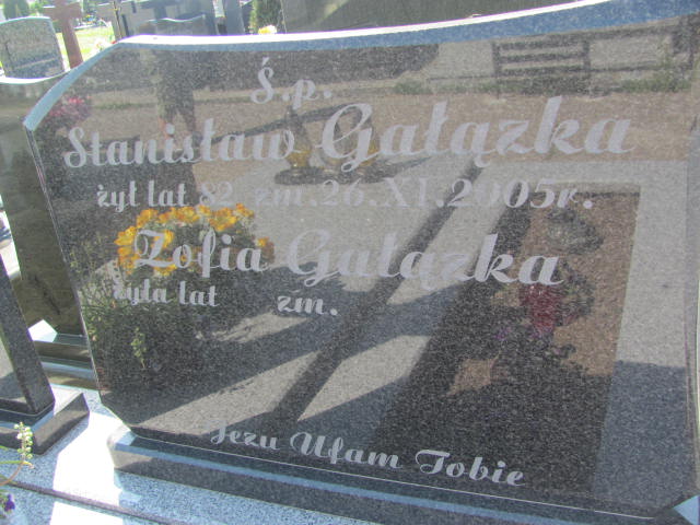 Zofia Gałązka Garwolin - Grobonet - Wyszukiwarka osób pochowanych