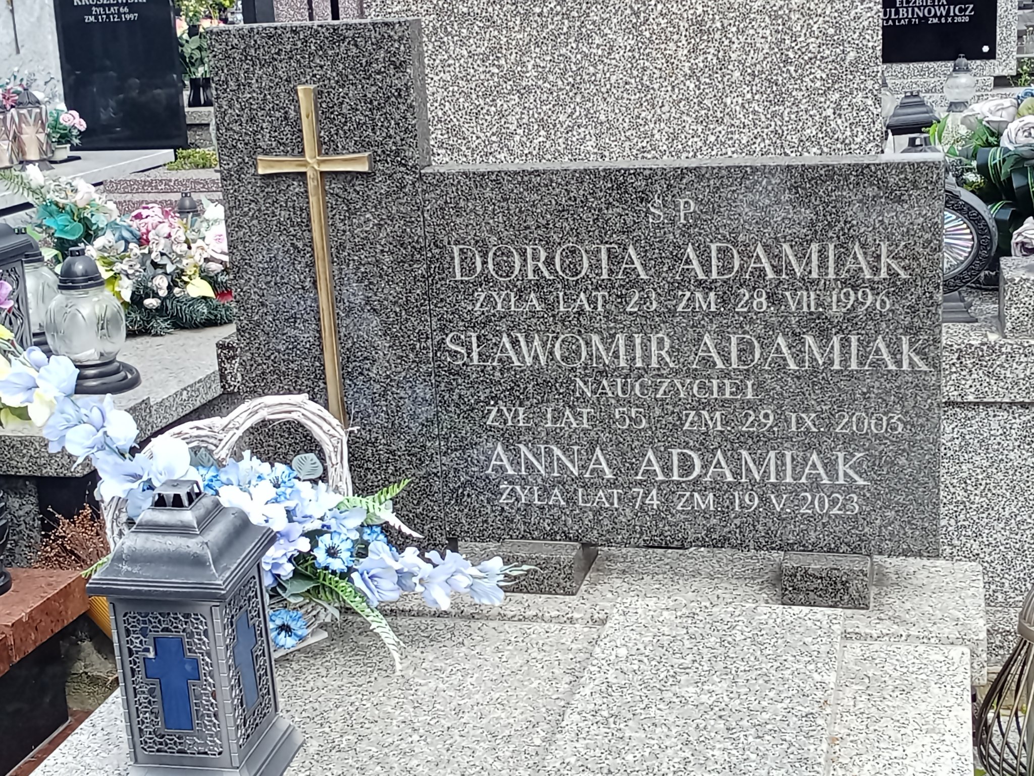 Anna Adamiak 1948 Garwolin - Grobonet - Wyszukiwarka osób pochowanych