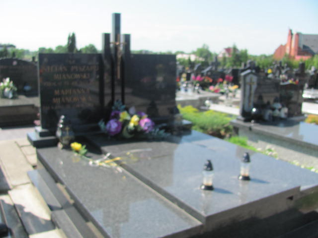 Grób Stefan Ryszard Mianowski