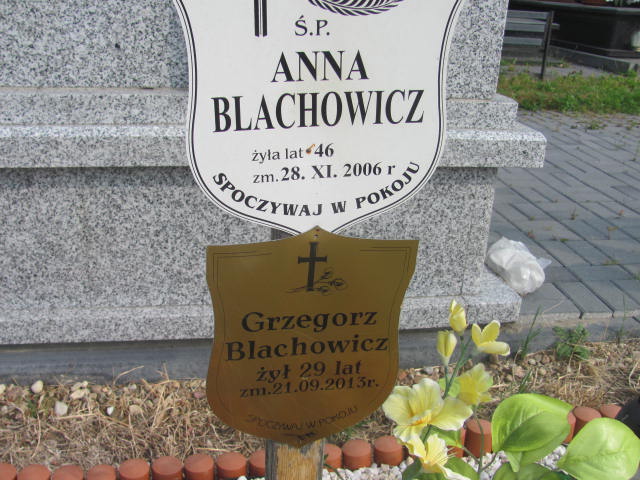 Grzegorz Blachowicz Garwolin - Grobonet - Wyszukiwarka osób pochowanych