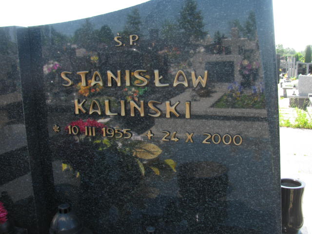 Grób Stanisław Kaliński