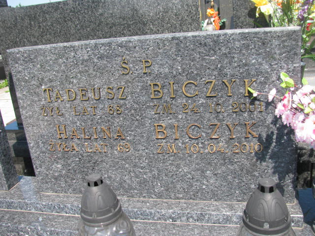 Grób Tadeusz Biczyk
