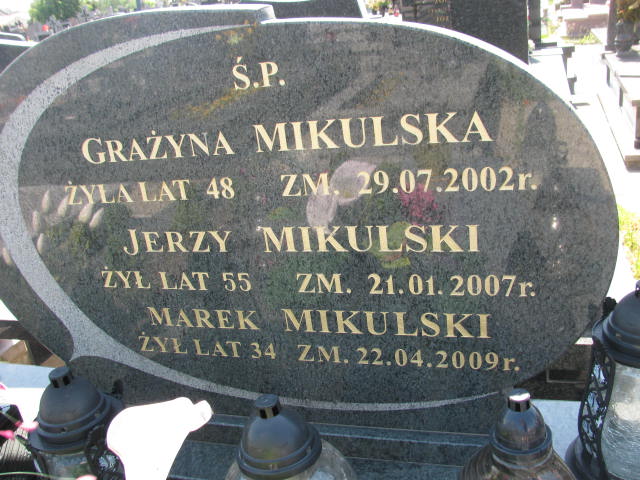 Marek Mikulski Garwolin - Grobonet - Wyszukiwarka osób pochowanych