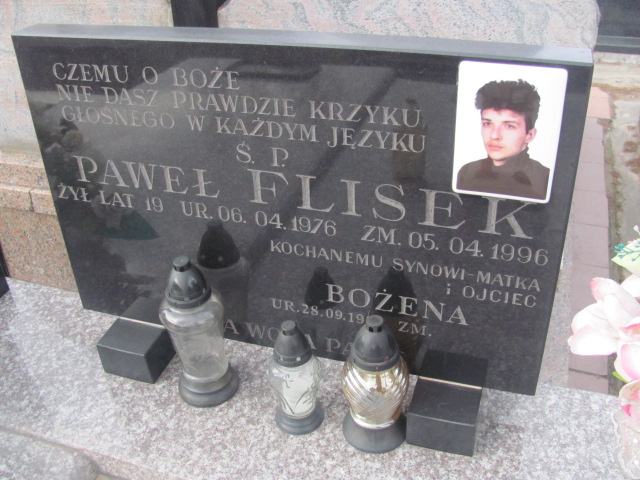 Paweł Flisek 1976 Garwolin - Grobonet - Wyszukiwarka osób pochowanych