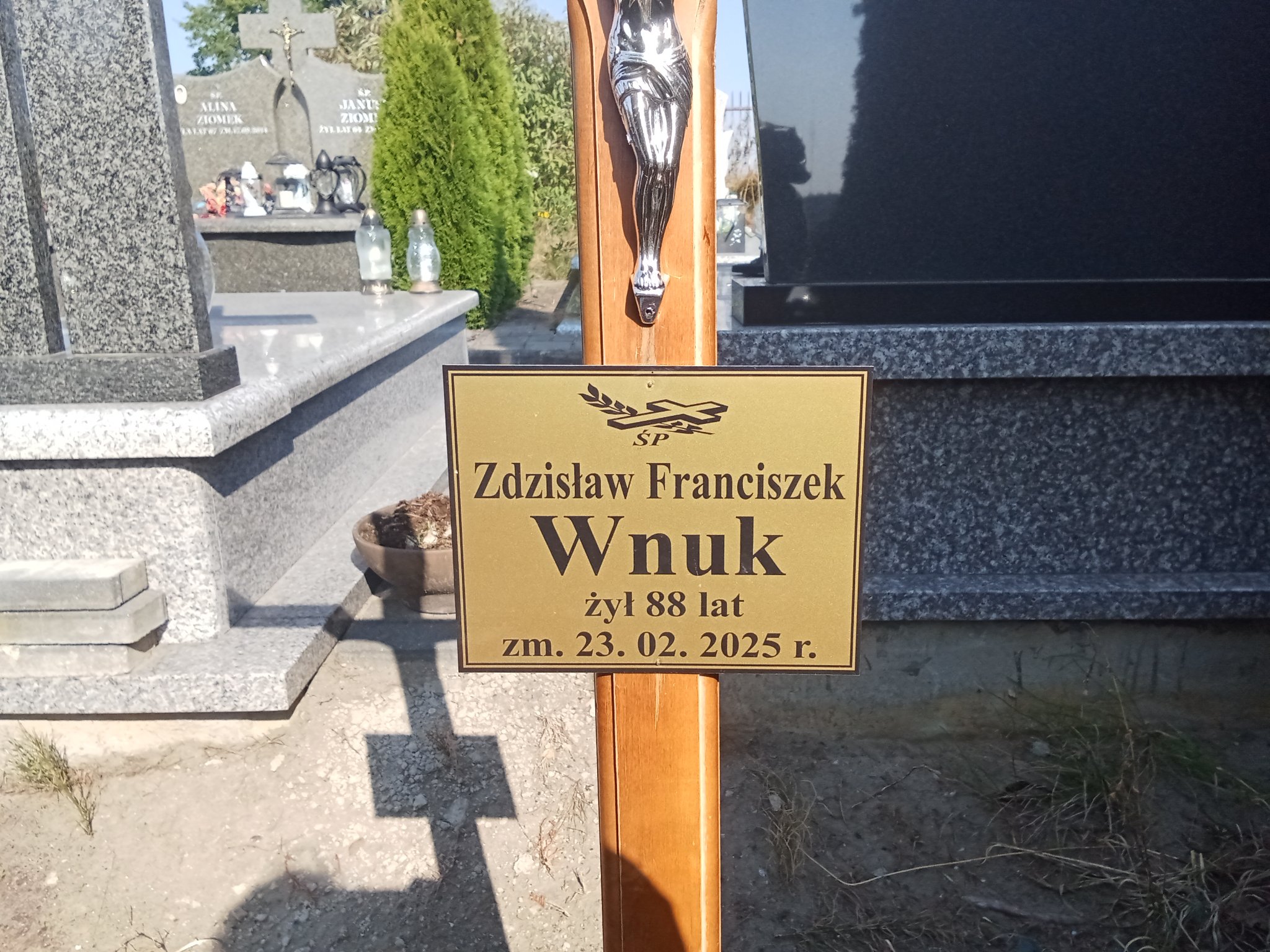 Zdzisław Wnuk 1937 Garwolin - Grobonet - Wyszukiwarka osób pochowanych